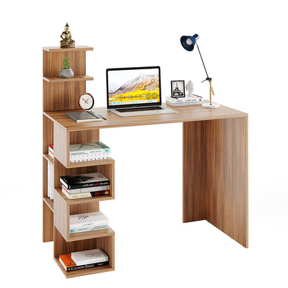 Edward Study Table, Computer Desk, WFH Office Table with Storage