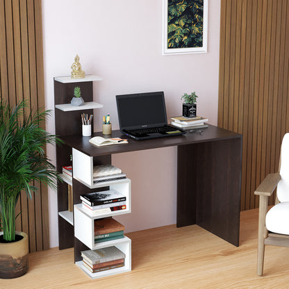 Edward Study Table, Computer Desk, WFH Office Table with Storage