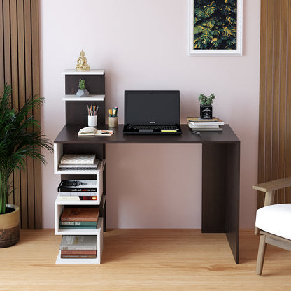 Edward Study Table, Computer Desk, WFH Office Table with Storage