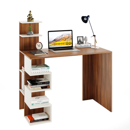 Edward Study Table, Computer Desk, WFH Office Table with Storage