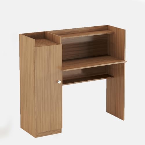 Florian Study Table, Computer Desk, WFH Office Table with Storage