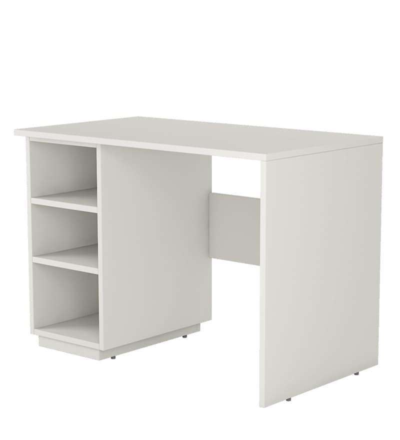 Carren Study Table, Computer Desk, WFH Office Table with Storage