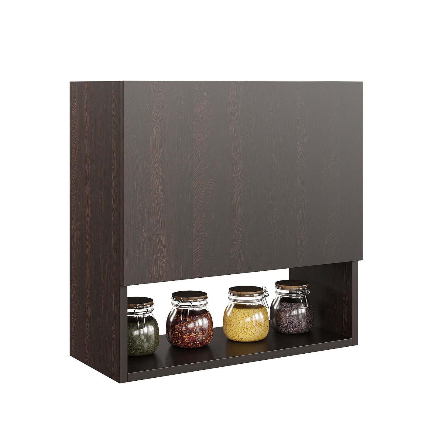 Nordic Kitchen Spice Jar Rack Storage Shelf Cabinet Stand