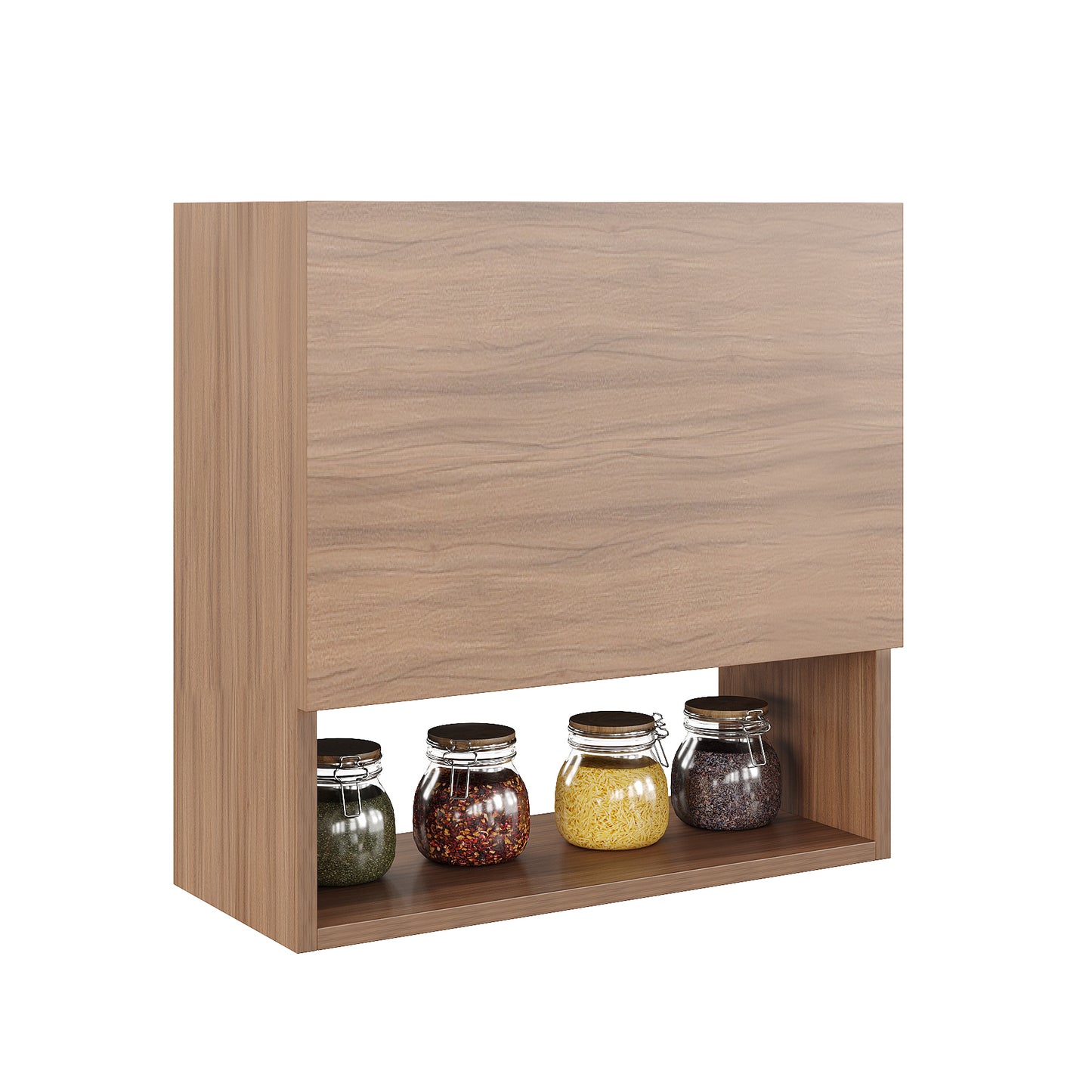 Nordic Kitchen Spice Jar Rack Storage Shelf Cabinet Stand