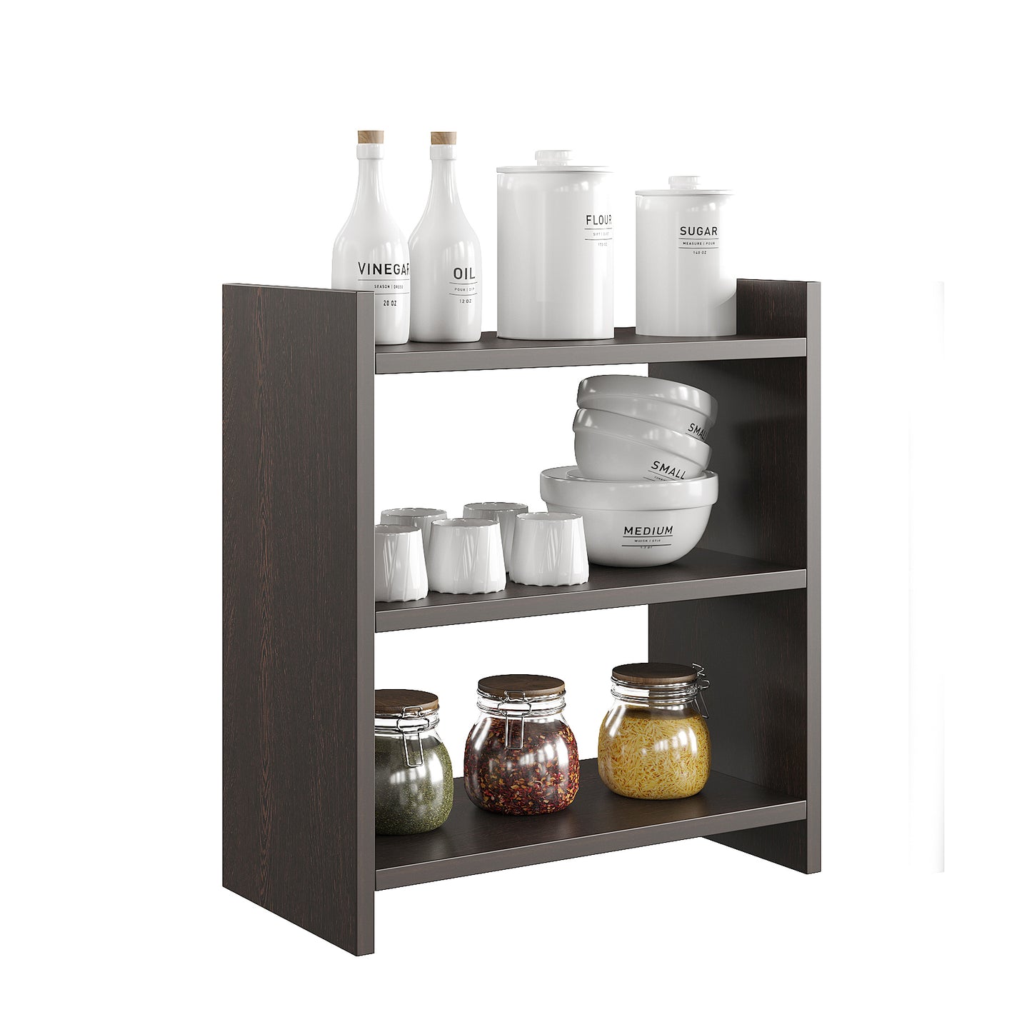 Maximus Kitchen Spice Jar Rack Storage Shelf Cabinet Stand