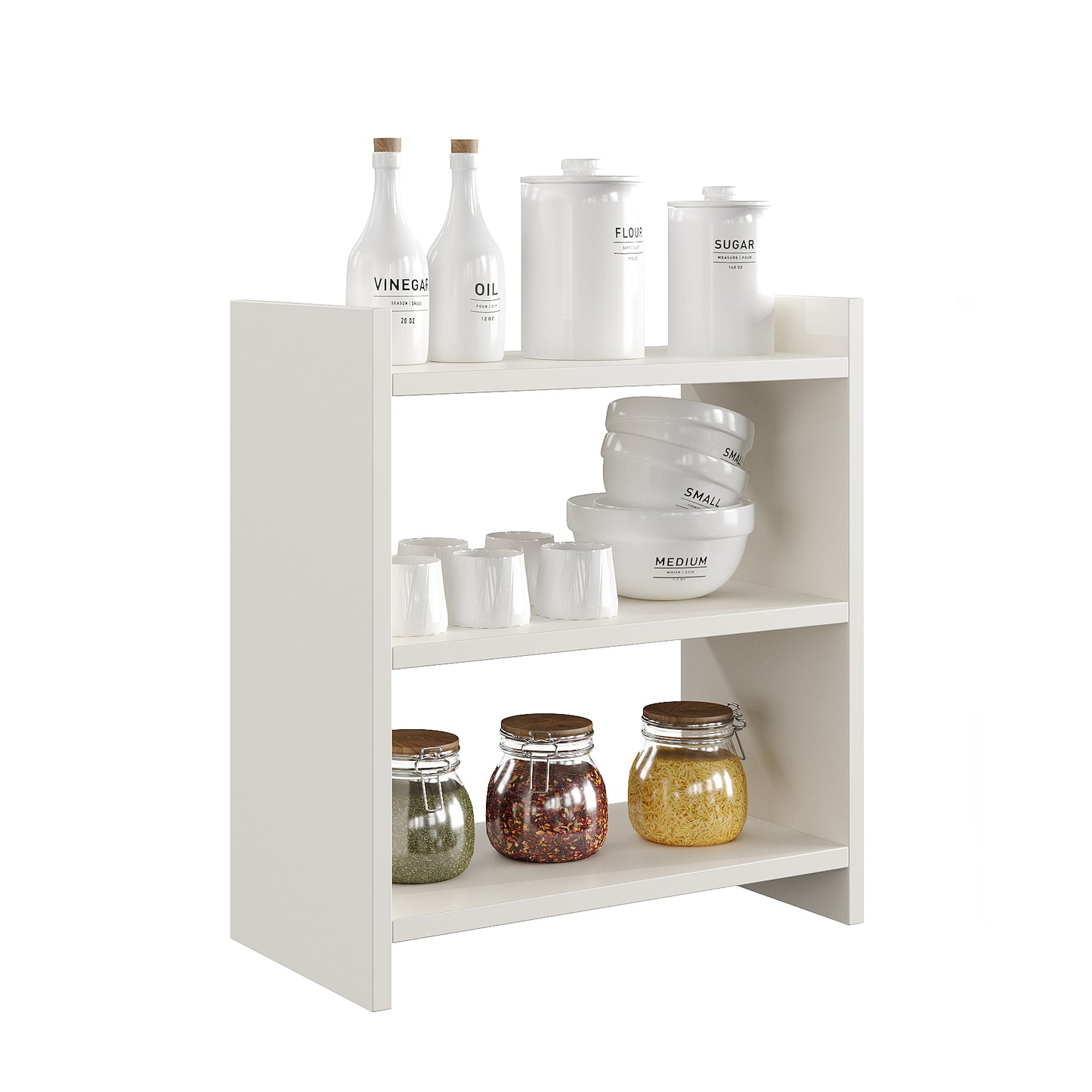 Maximus Kitchen Spice Jar Rack Storage Shelf Cabinet Stand