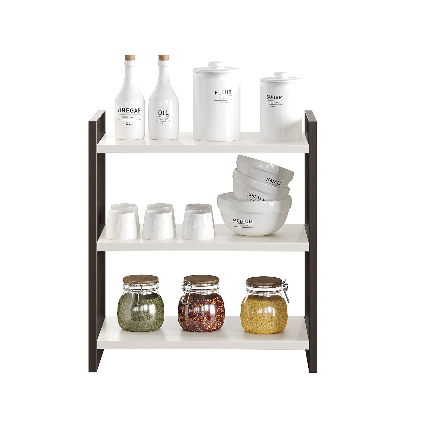 Maximus Kitchen Spice Jar Rack Storage Shelf Cabinet Stand