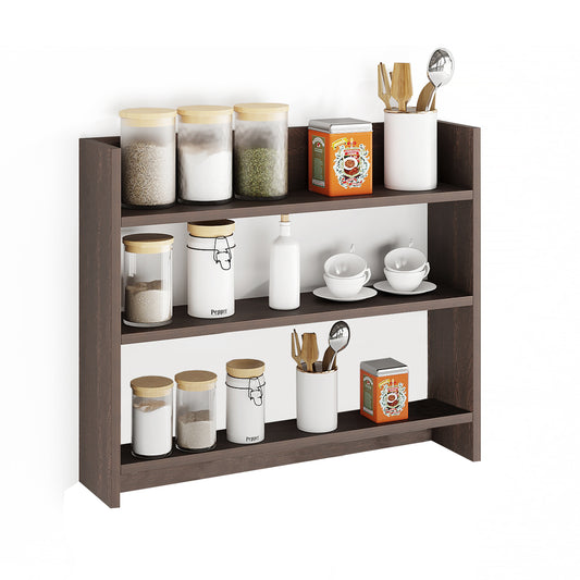 Hemorson Kitchen Spice Jar Rack Storage Shelf Cabinet Stand